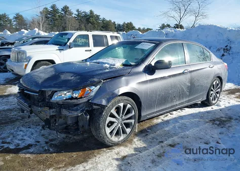 2015 Honda Accord Sport from USA, damaged, VIN 1HGCR2F51FA192874